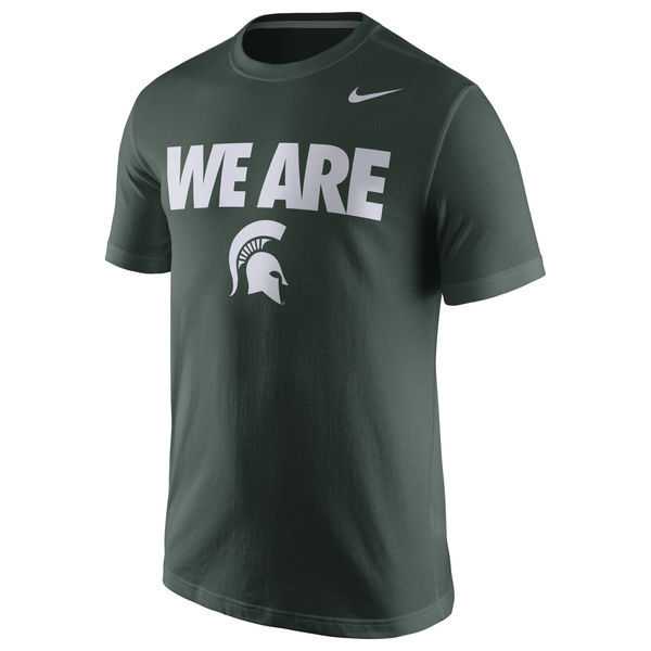 Michigan State Spartans Nike Team WEM T-Shirt - Green,We sell and wholesale Michigan State Spartans Nike Team WEM T-Shirt - Green on line form chian!